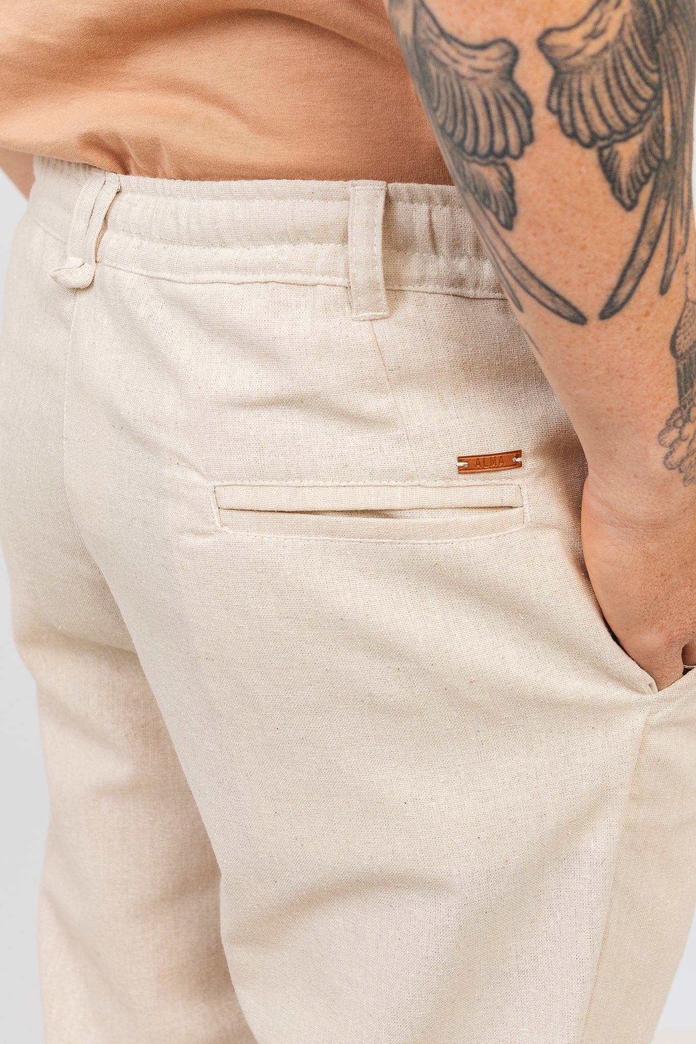 Calça Linen Normandia Natural