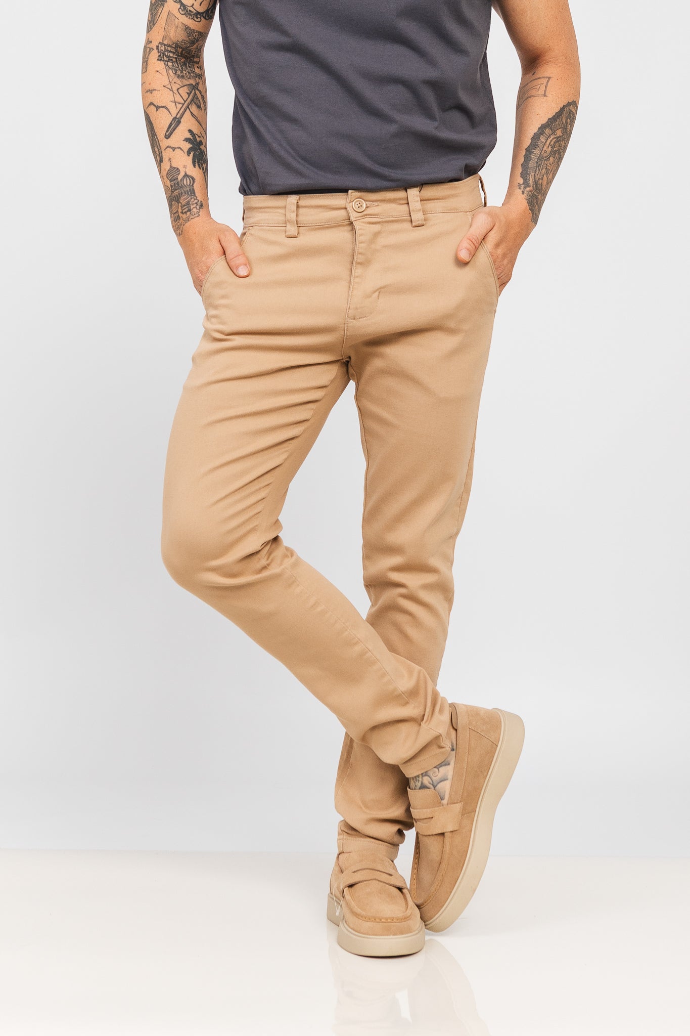 Calça SJ Chino Verso Bege