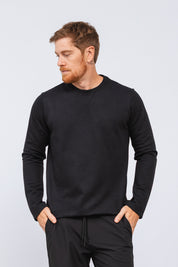 Camiseta Manga Longa Marriott Preta