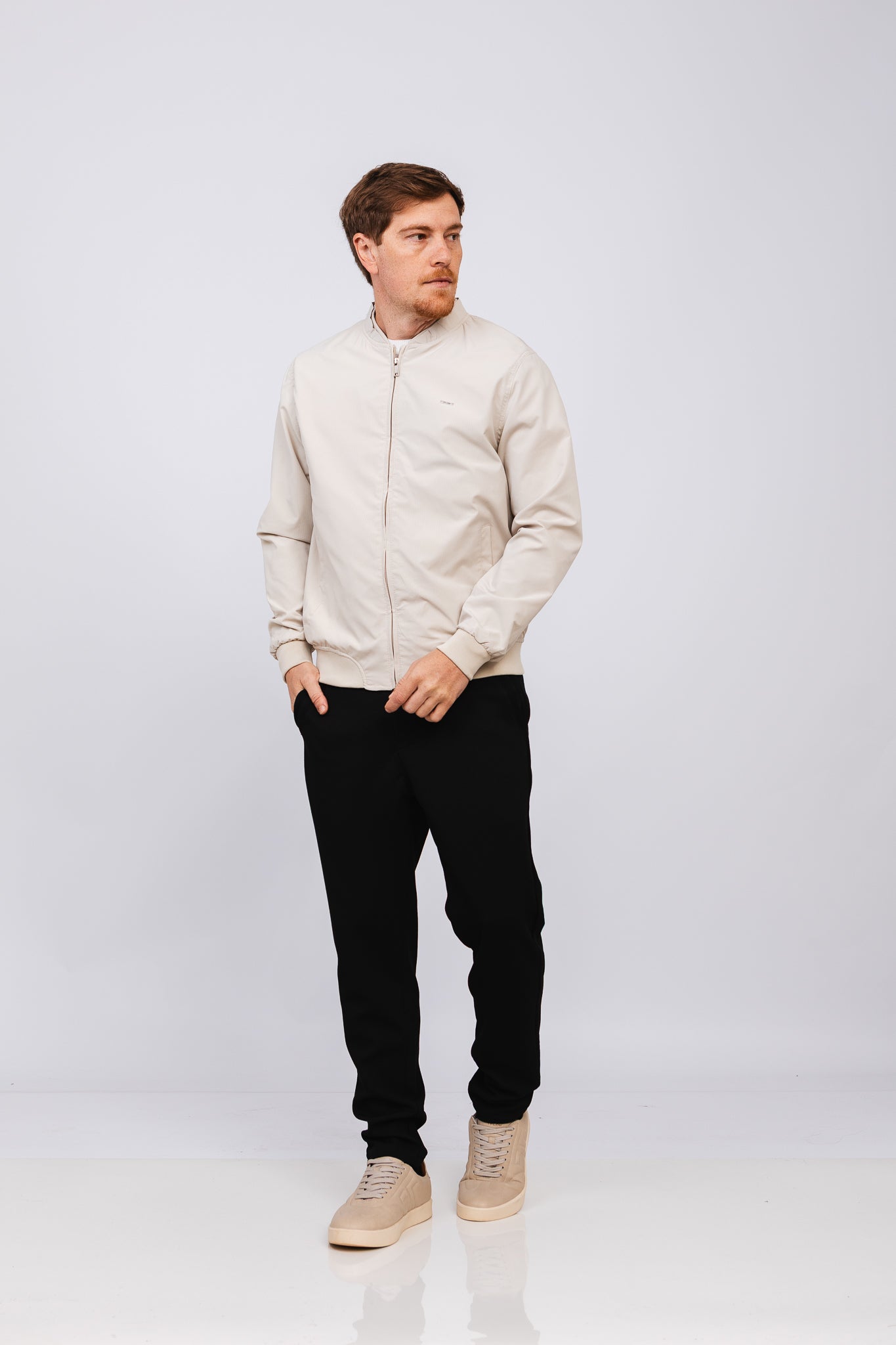 Jaqueta Holey Off White