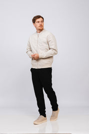 Jaqueta Holey Off White