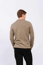 Polo Tricot ML Bruma Verde Musgo