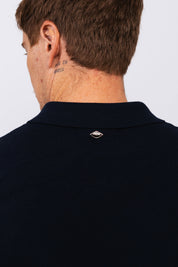 Polo Tricot ML Bruma Azul Marinho