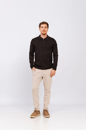 Polo Tricot ML Bruma Grafite