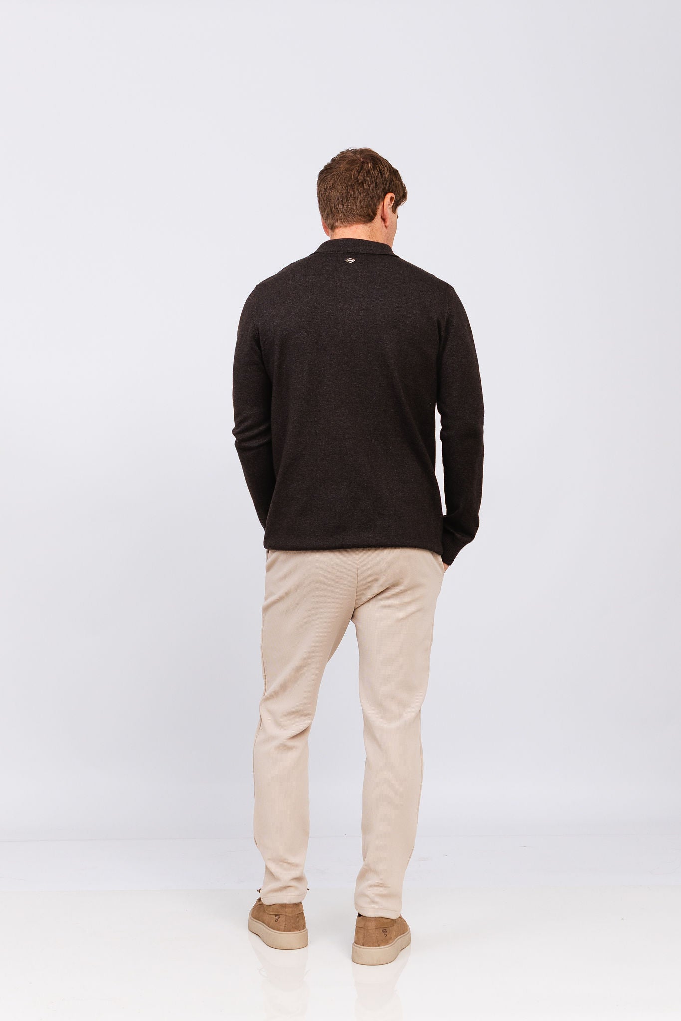 Polo Tricot ML Bruma Grafite