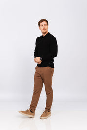 Polo Tricot ML Nord Preta