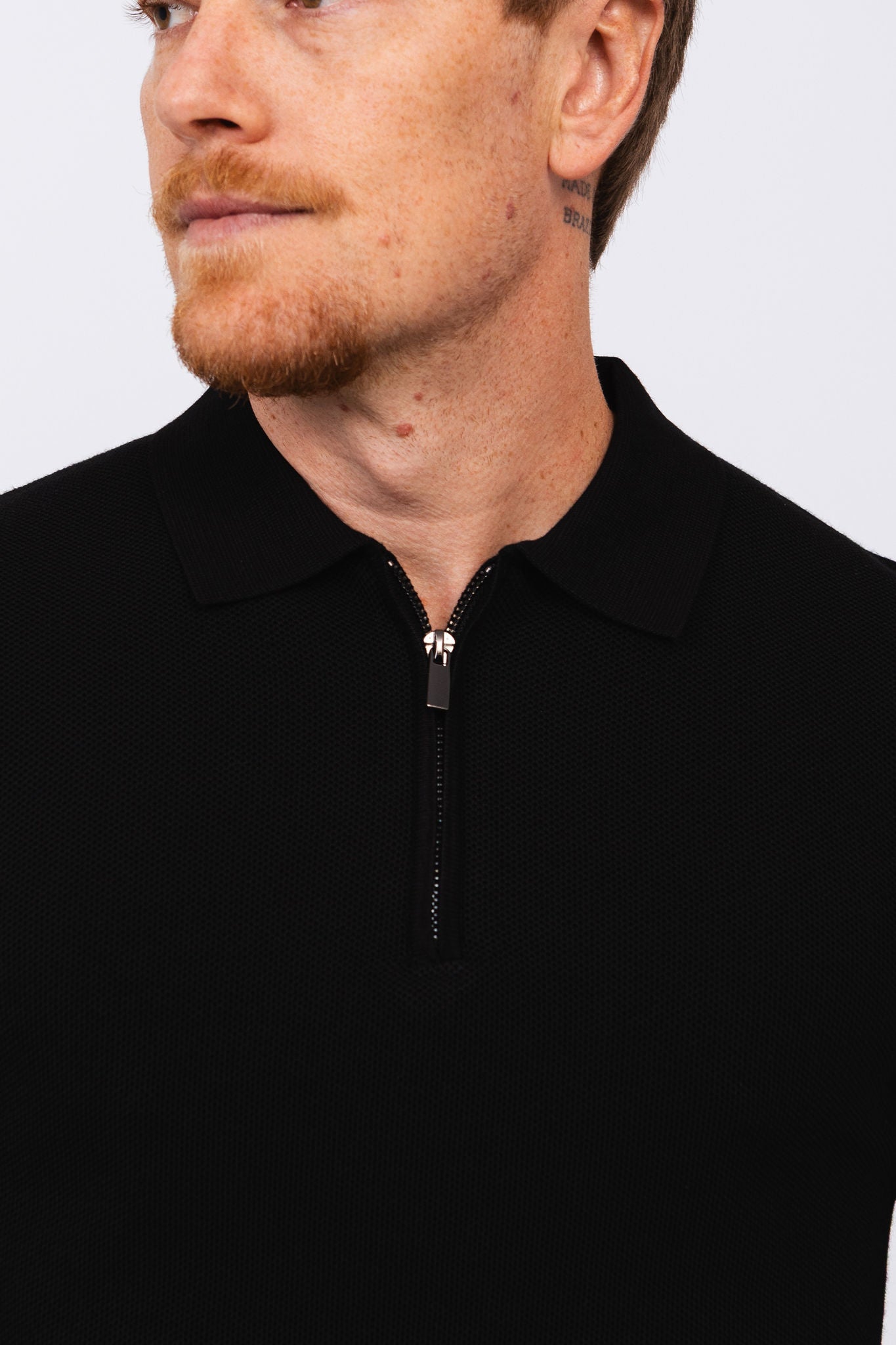 Polo Tricot ML Nord Preta