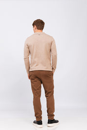 Polo Tricot ML Bruma Bege