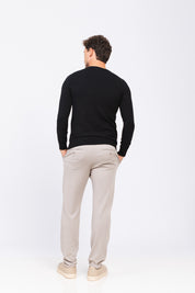 Sueter Tricot Ligne Preto