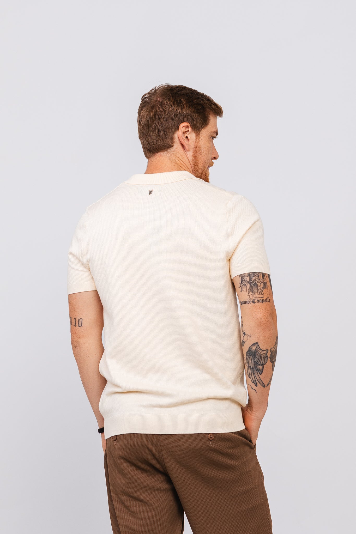 Polo Tricot Axis Creme