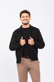 Jaqueta Tricot Matteo Preto