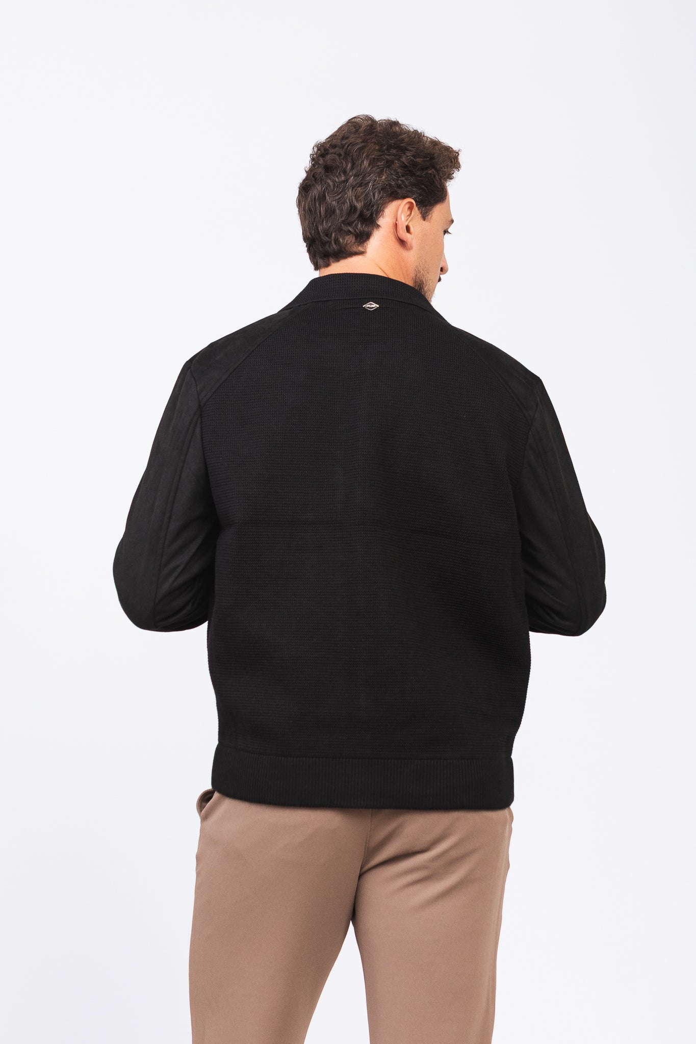 Jaqueta Tricot Matteo Preto
