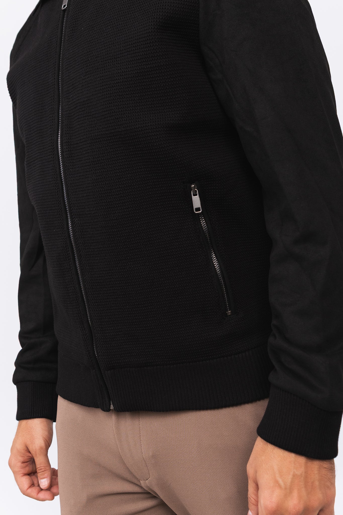 Jaqueta Tricot Matteo Preto