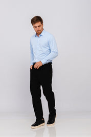 Camisa ML Easy Azul Claro