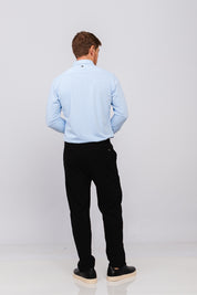 Camisa ML Easy Azul Claro
