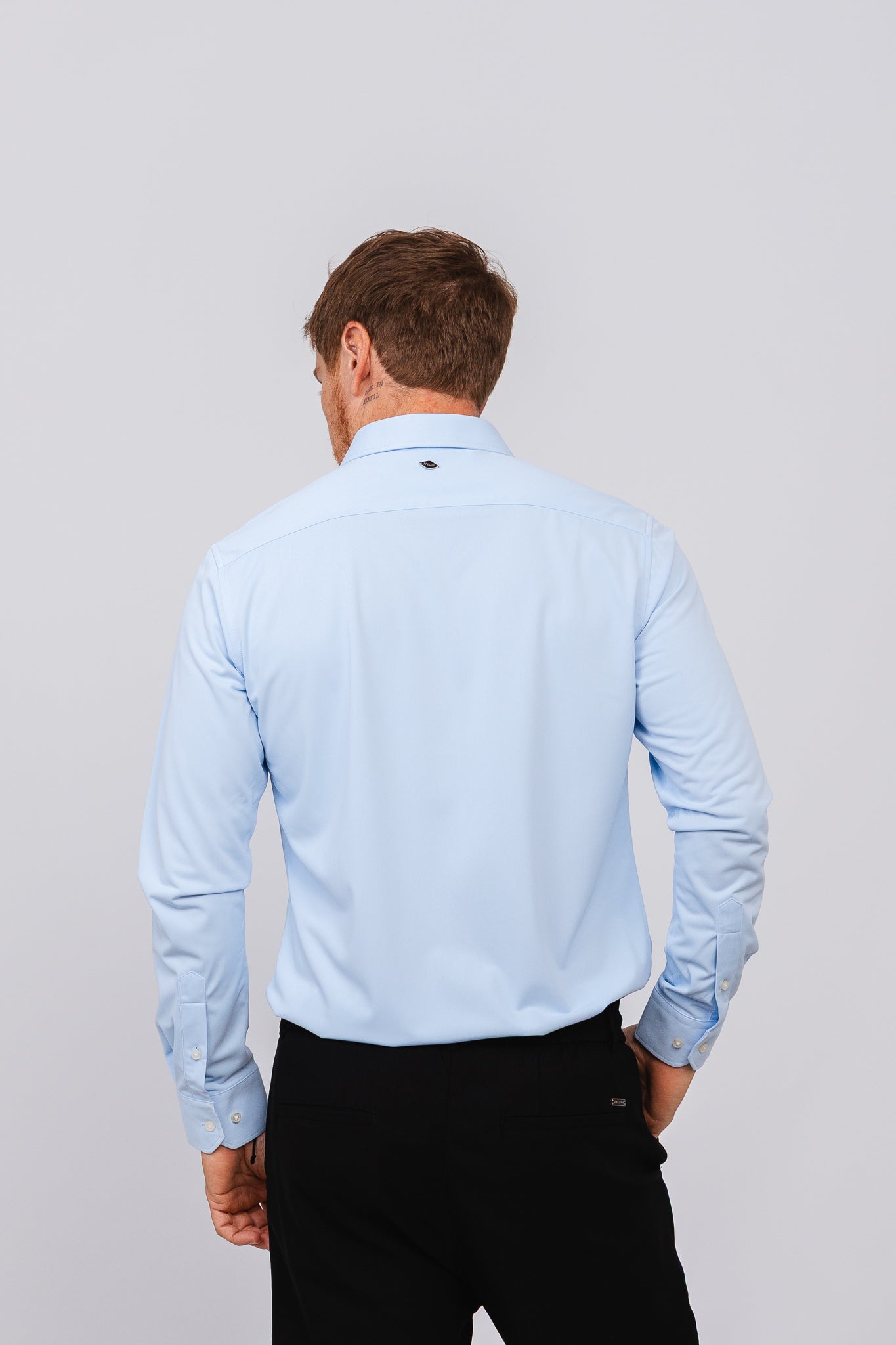 Camisa ML Easy Azul Claro