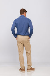 Camisa ML Easy Azul Médio