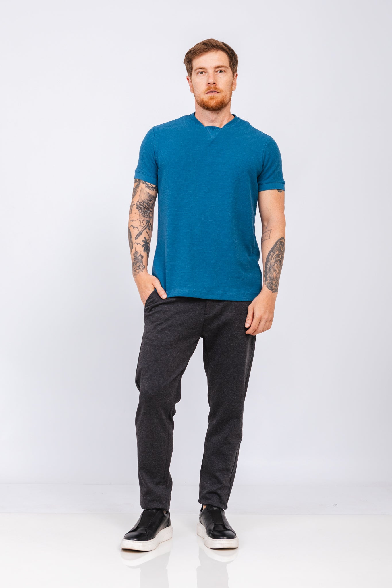 Camiseta Mohnie Azul