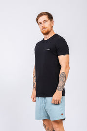 Kit 3 Camisetas Básicas Pretas