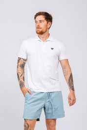 Combo 2 Polos Pima Cannel Brancas