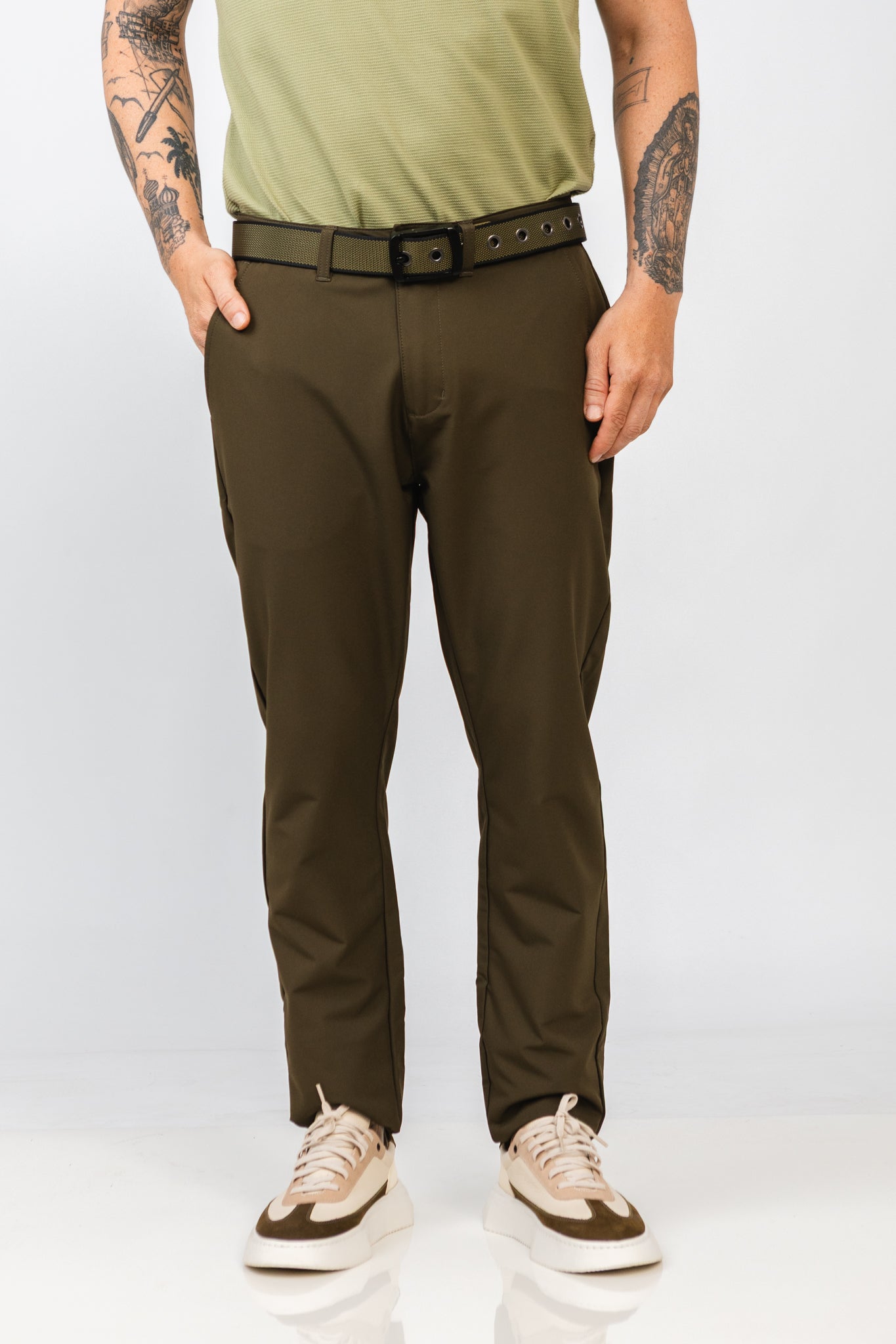 Calça Social Friedrich Verde Musgo