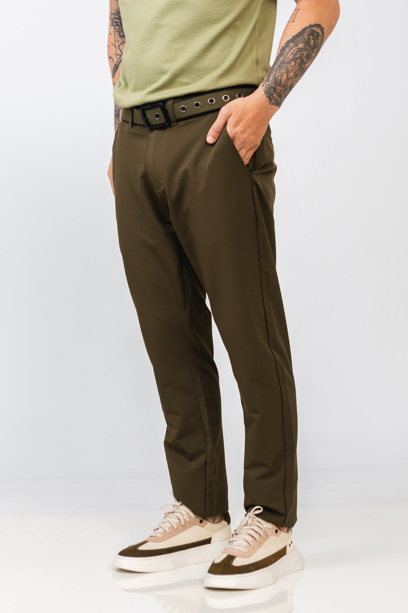 Calça Social Friedrich Verde Musgo