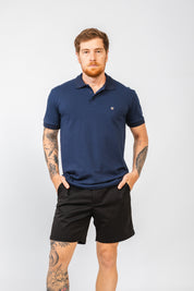 Polo Tflow Lhotse Azul Marinho