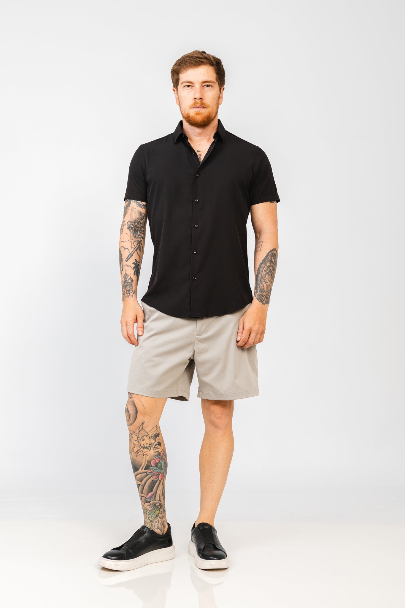 Camisa MC Harrod Preta