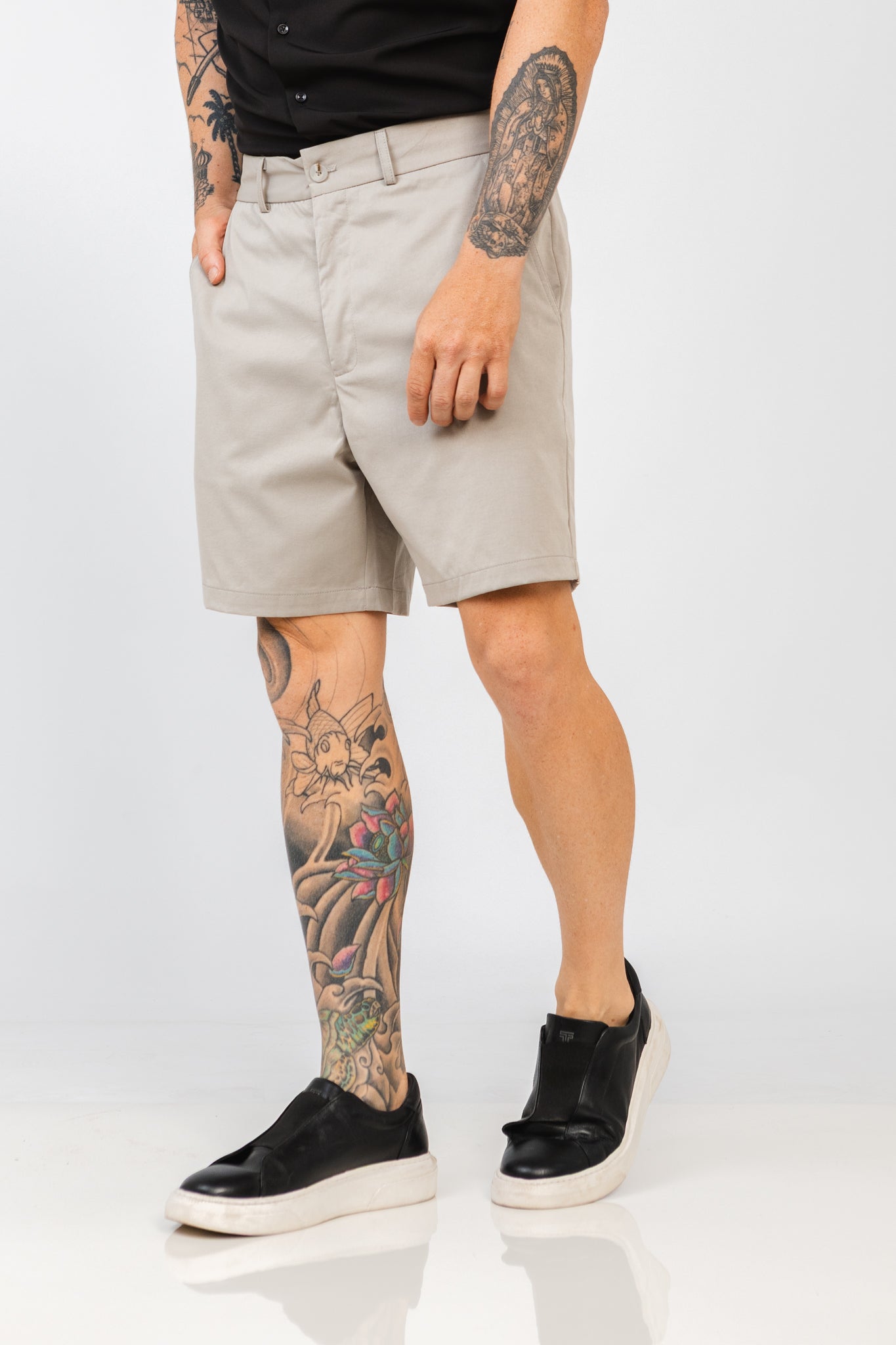 Bermuda Colagna Cinza