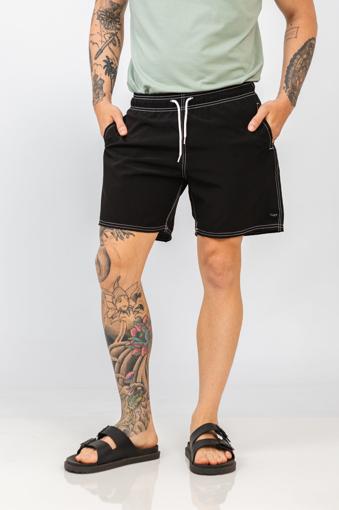 Short Tactel TFLW Preto