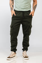 Calça Cargo Moleton Norky Verde Militar