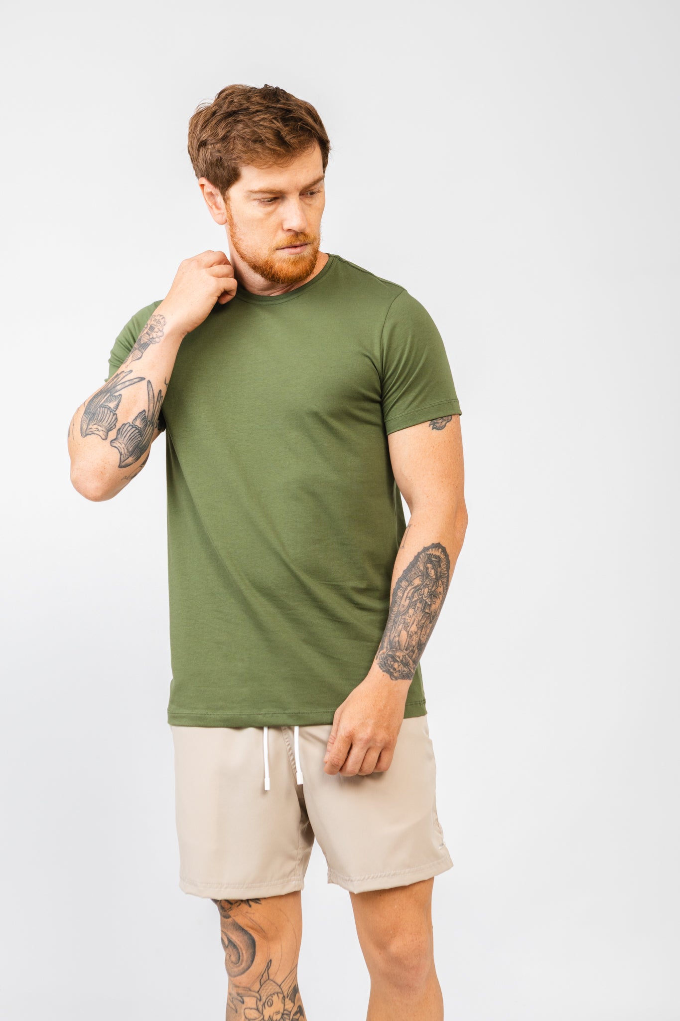 Camiseta Pima Next Edition Verde Militar