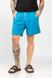 Shorts Basic Summer Azul Vivid