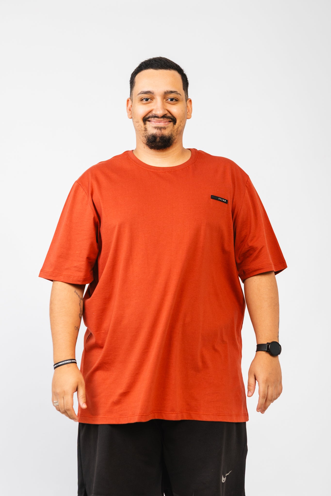 Camiseta Plus Revive Class Vermelho Ginger