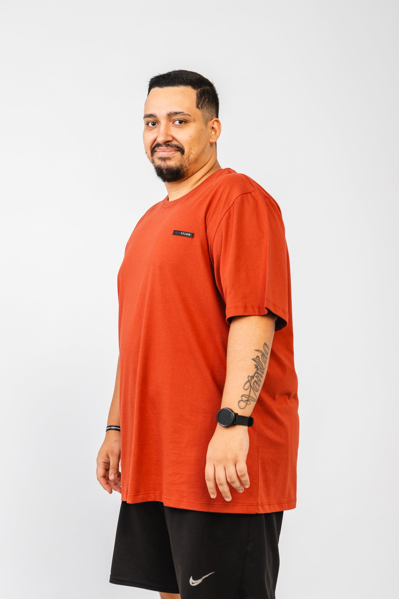Camiseta Plus Revive Class Vermelho Ginger