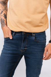 Calça Jeans Apoema Azul Médio