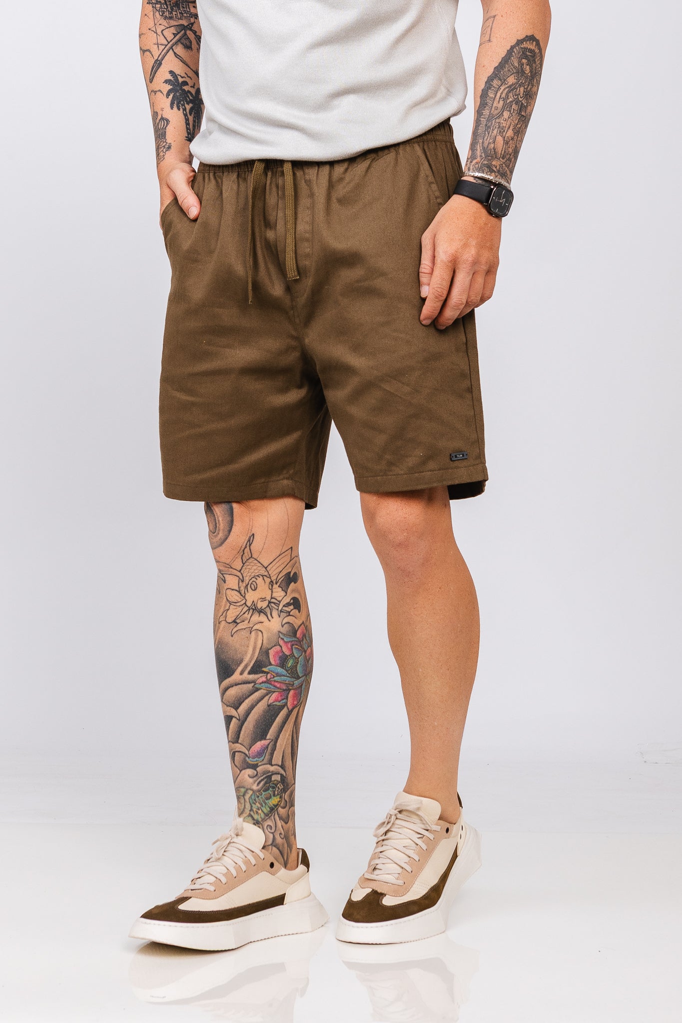 Short Sarja Tourlos Verde Militar