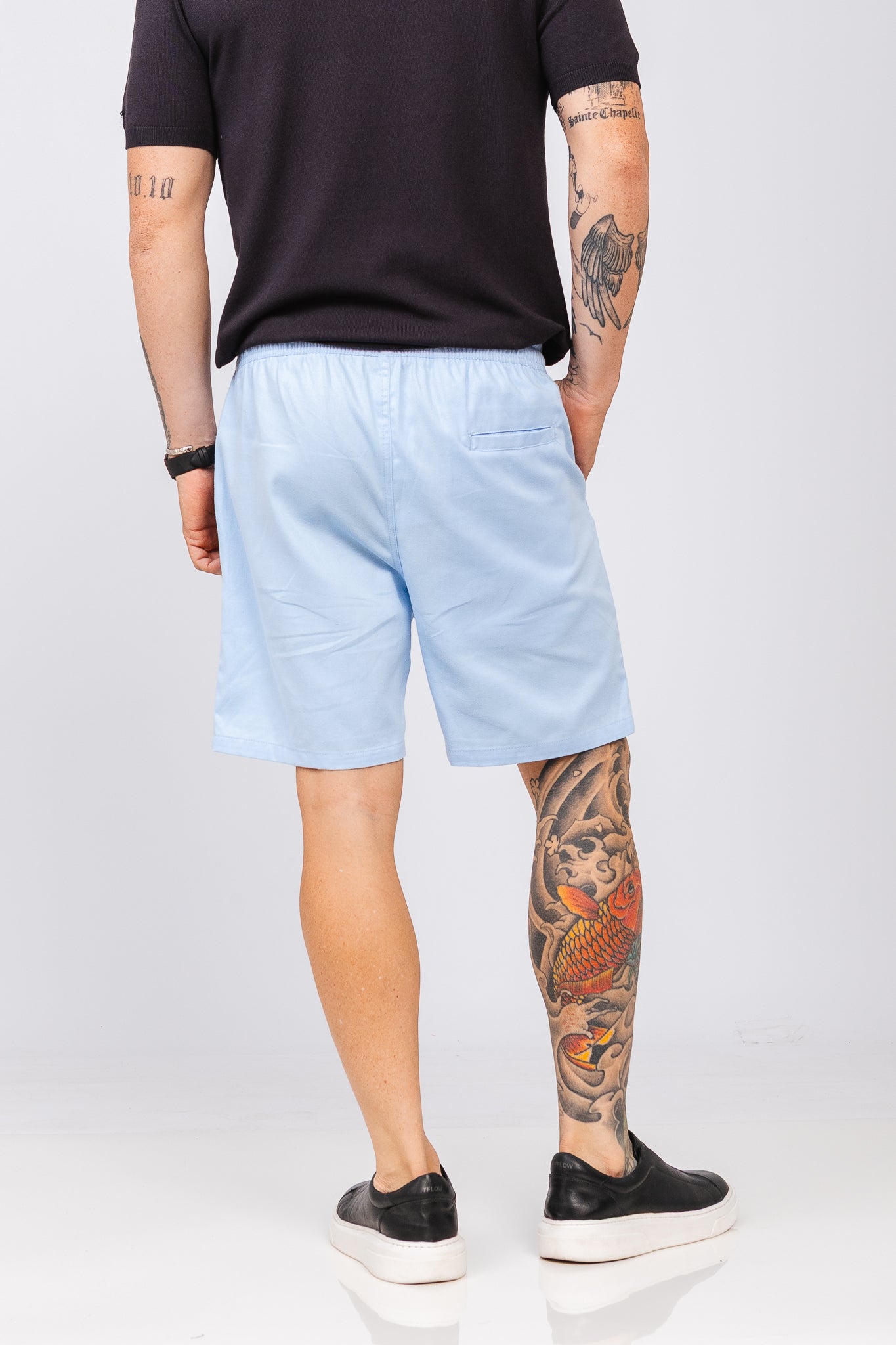 Short Sarja Tourlos Azul Claro
