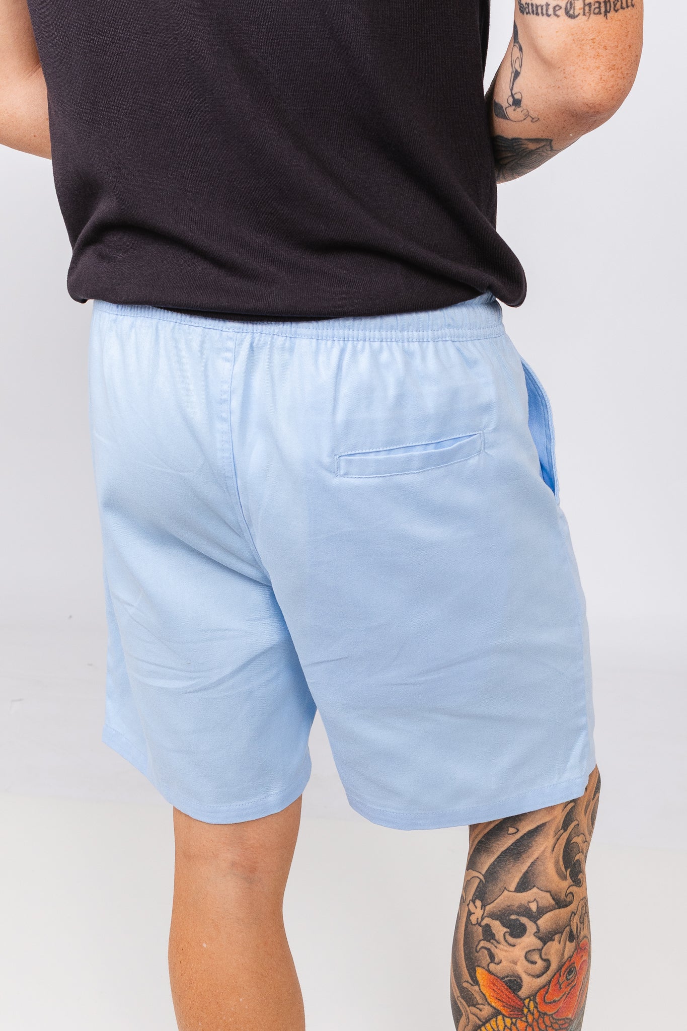 Short Sarja Tourlos Azul Claro