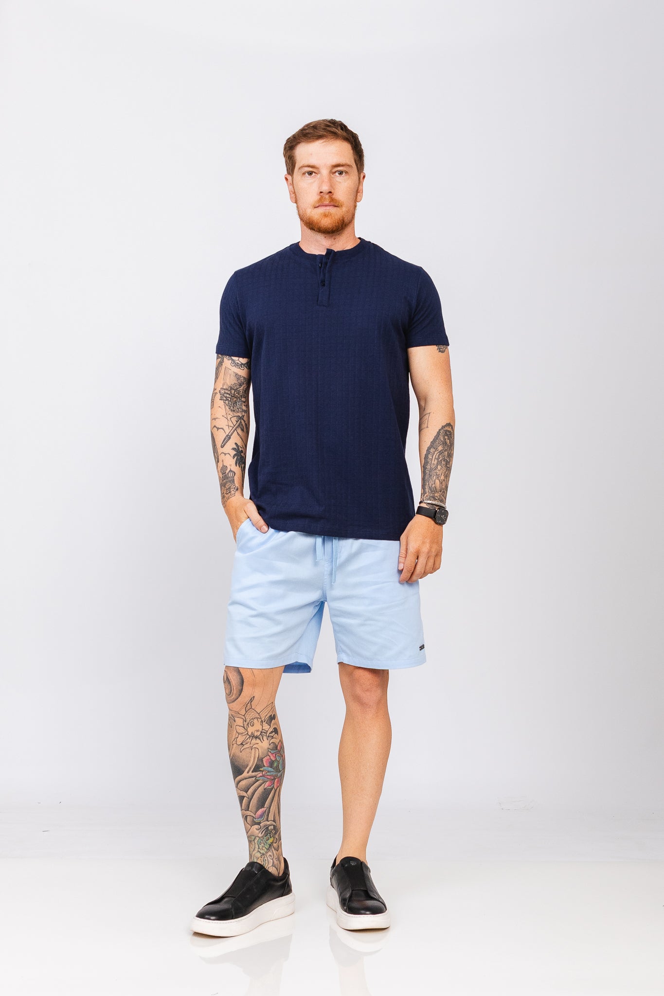 Camiseta Genebra Azul Marinho