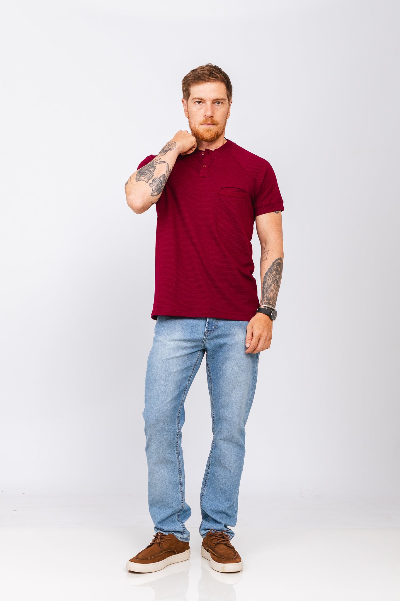 Camiseta Nordik Bordô