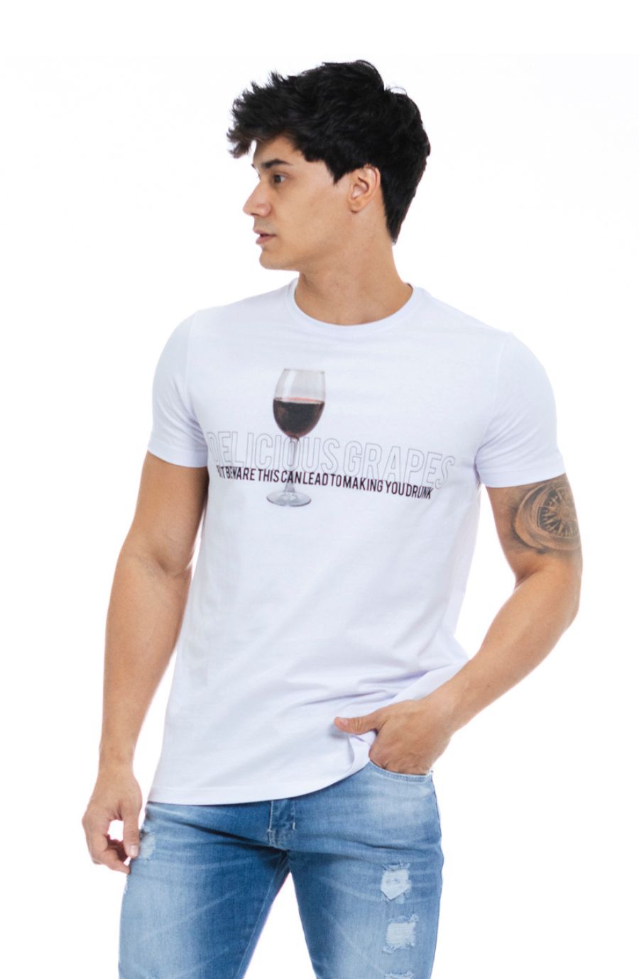 Camiseta Delicious Grape Branca