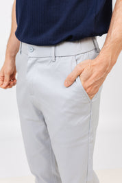 Calça Alf Saragosa Cinza Claro