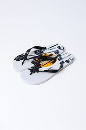 Chinelo Flip Flop Branco Pôr do Sol