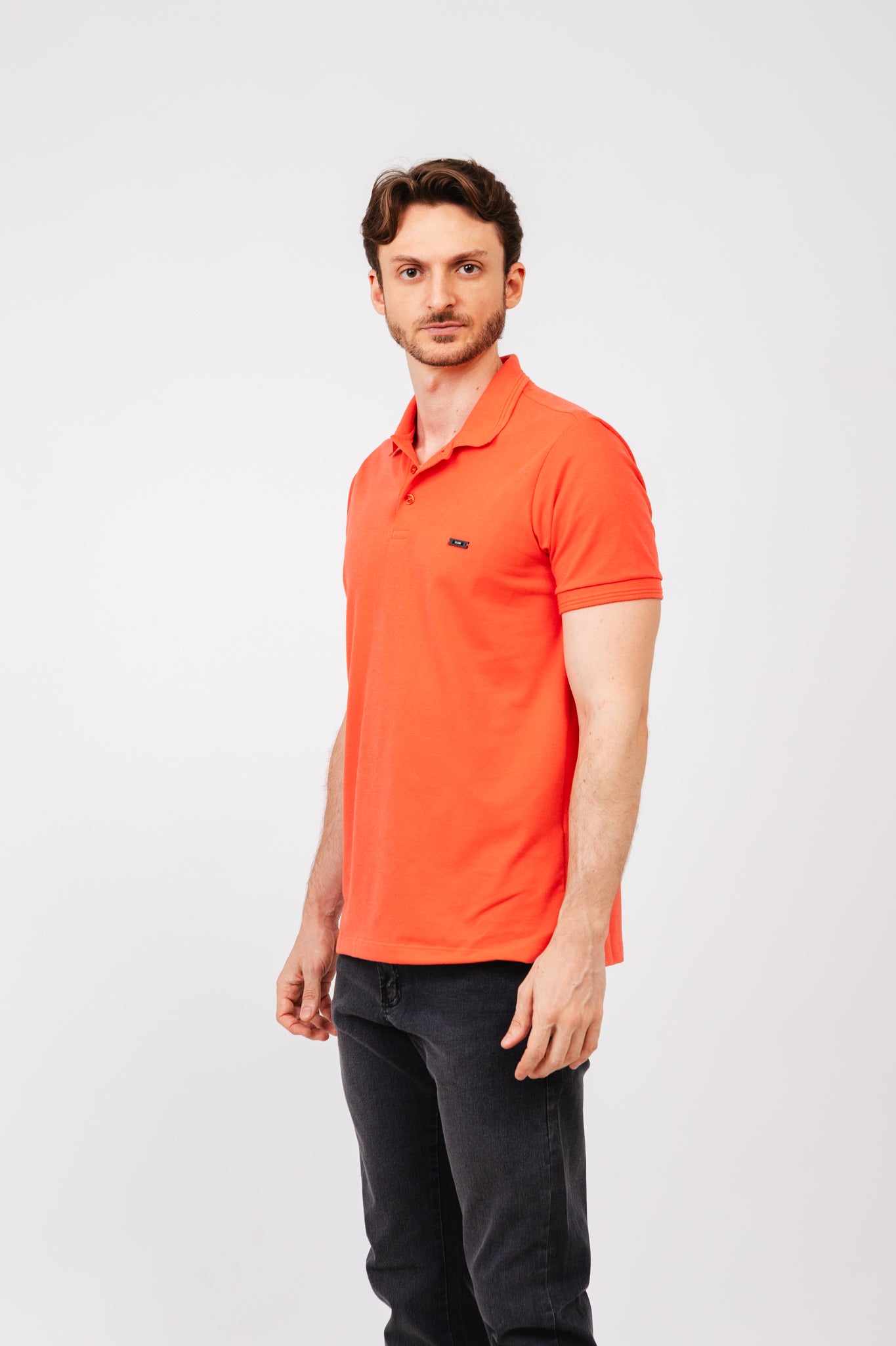 Polo Piquet Nandes Azul Marinho