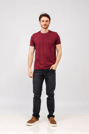 Camiseta Pima Atiq Bordô