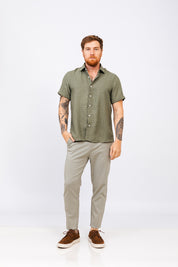 Camisa MC Salimar Verde Militar