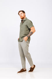 Camisa MC Salimar Verde Militar