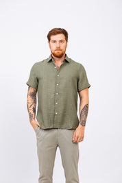 Camisa MC Salimar Verde Militar
