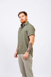 Camisa MC Salimar Verde Militar